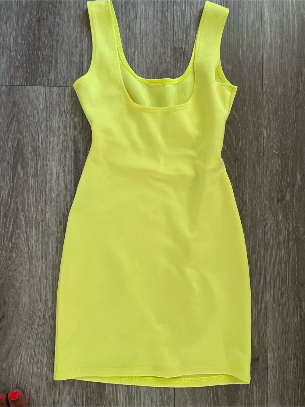 Neon Yellow Kids Sleeveless One-Piece Bodysuit